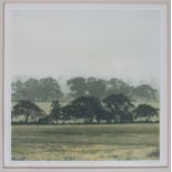PHILIP GREENWOOD (b.1943): A framed and glazed etching - "Dawn Mist" (19)81. 33/250 Pencil signed.