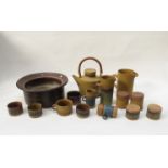 Collection of Robin Welch studio pottery tableware,