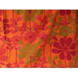 A Heals curtain panel in 'Florenta' pattern by Jyoti Bhomik.