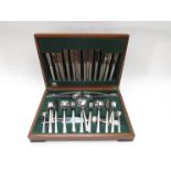 A Viners Studio pattern canteen of cutlery designed by Gerald Benney,