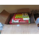 A box of mixed boxed Meccano
