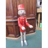 An American wooden toy soldier from a carousel,