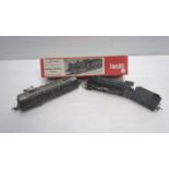 A Hornby "00" gauge Sir Dinadah 4-6-0 loco with tender and another loco