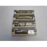 Four boxed Wrenn coaches/cars including Pullman brake,