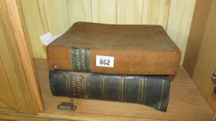 Universal Dictionary by Rev James Barclay 1823 and Barclay's Universal English Dictionary by Henry