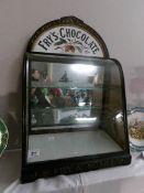 A Fry's chocolate shop display cabinet