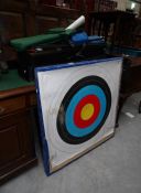 A good lot of archery equipment including cross bow, arrows,