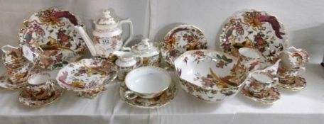 A 23 piece Royal Crown Derby 'Old Avesbury' pattern coffee set ****Condition report****