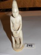 A 19th century carved ivory figure