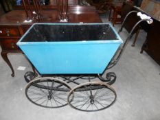 An early Victorian pram with later body