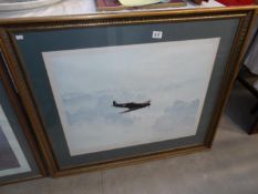 A signed framed and glazed Coulson limited edition print entitled 'Solitude'