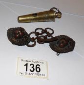 A Victorian Liverpool City Police whistle by R Kelly,