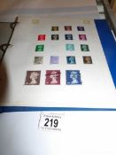 2 albums of mainly British stamps inlcuding u/m blocks,
