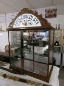 A Fry's chocolate shop display cabinet