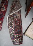A large rug,
