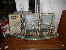 A model of a clipper ship 'The Themopylae'