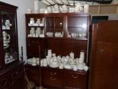 A large quantity of Harvest pattern tea and dinner ware