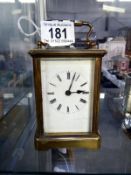 A carriage clock