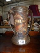 A large Bretby vase (25cms)