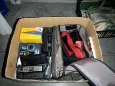 A quantity of camera's etc.