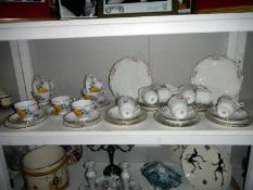 A quantity of miscellaneous teaware including Crown Royal etc.