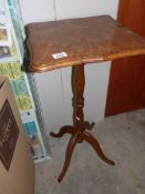 An oak occasional table