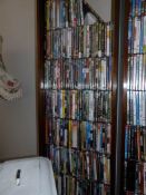 Approximately 200 DVD's