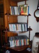 A large quantity of CD's