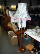 A standard lamp