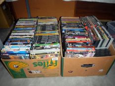 A large collection of DVD's (approximately 200)