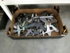 A box of model aeroplanes