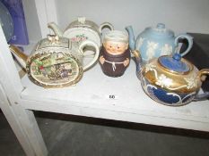 2 Sadler teapots,