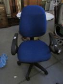 A modern office chair