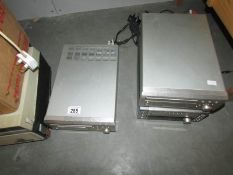 A mini disk recorder,