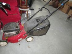 A Mountfield petrol mower