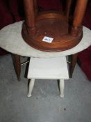 A retro stool and 2 others