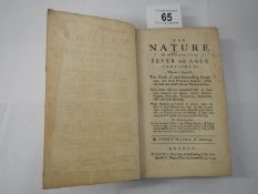 Early Medical Books - The Nature of an Intermitting Fever and Ague Consider'd ….