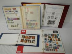 Stamps - 4 albums / books of British stamps
