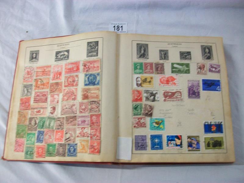 Stamps - A Strand stamp album containing British and World stamps including Victorian