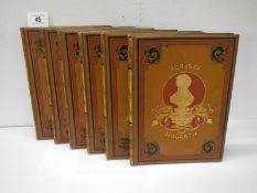 The Works of Hogarth Volumes 1-6, bound,