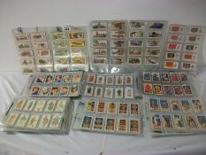 A large quantity of sets of cigarette cards
