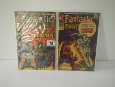 Marvel Comics - Fantastic Four 48 and 55 - 1st Silver Surfer