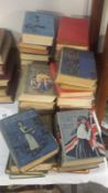 A collection of Girls childrens books mainly early 20th including Angel Brazil,