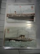 Postcards - Approximately 160 official LNWR Railway postcards (without duplication)