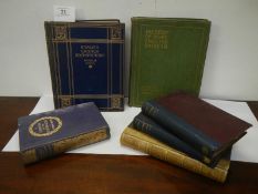 6 books on various English counties and churches including History of Nottinghamshire by Cornelius