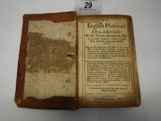 A 1671 edition of The English Physitian by Nicholas Culpepper