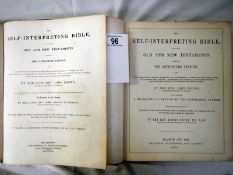 2 Self Interpreting Bibles by Rev John Brown,