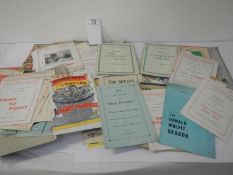 An excellent collection of mainly 1940s and 1950s London Theatre Programmess