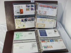 Stamps - 2 albums of first day covers 1981-1993 (over 120 covers)