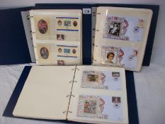 Stamps - 3 folders of 175 mint condition 2002 1st day covers